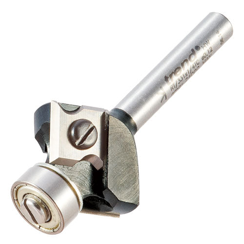 Trend Tools RT/331X1/4TC Rota-Tip Guided Round Over Cutter 25.4Mm Diameter