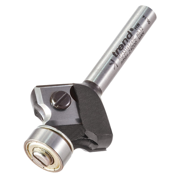 Trend Tools RT/331X1/4TC Rota-Tip Guided Round Over Cutter 25.4Mm Diameter