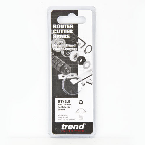 Trend Tools RT/3.5 Torx Screw M3.5 X 5Mm 0.6Mm 6Mm Head