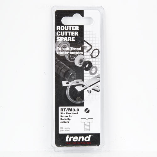 Trend Tools RT/M3.0 Screw Dome Screw M3 X 4Mm Slot