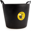 Xtrade X0900034 Black Flexi-Tub Garden Flexible Builders Bucket Tub 25L - Recycled Plastic