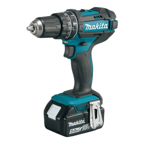 Makita DHP482JX14 18V Lxt Cordless Combi Drill Inc 2X 5.0AH Batts & B-68323 Bit