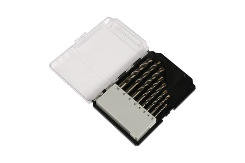 Kendo 11603633 8-Piece Masonry Drill Bit Set 3-10mm for Concrete & Brick