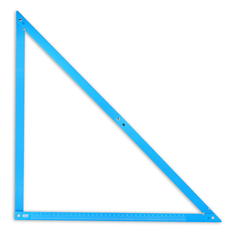 OX Hand Tools P508712 Pro Aluminium Folding Square – 1200mm / 48 Inch