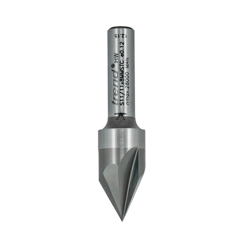 Trend Tools S11/11X8MMSTC Triple Flute Engraver Cutter
