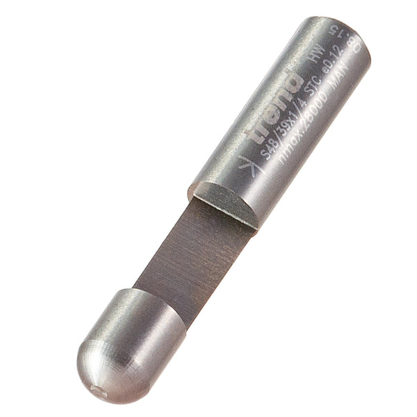 Trend Tools S48/39X1/4STC Economy Trimmer 6.3Mm Diameter 10Mm Length