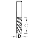 Trend Tools S49/1X1/4STC Carbide Rasp