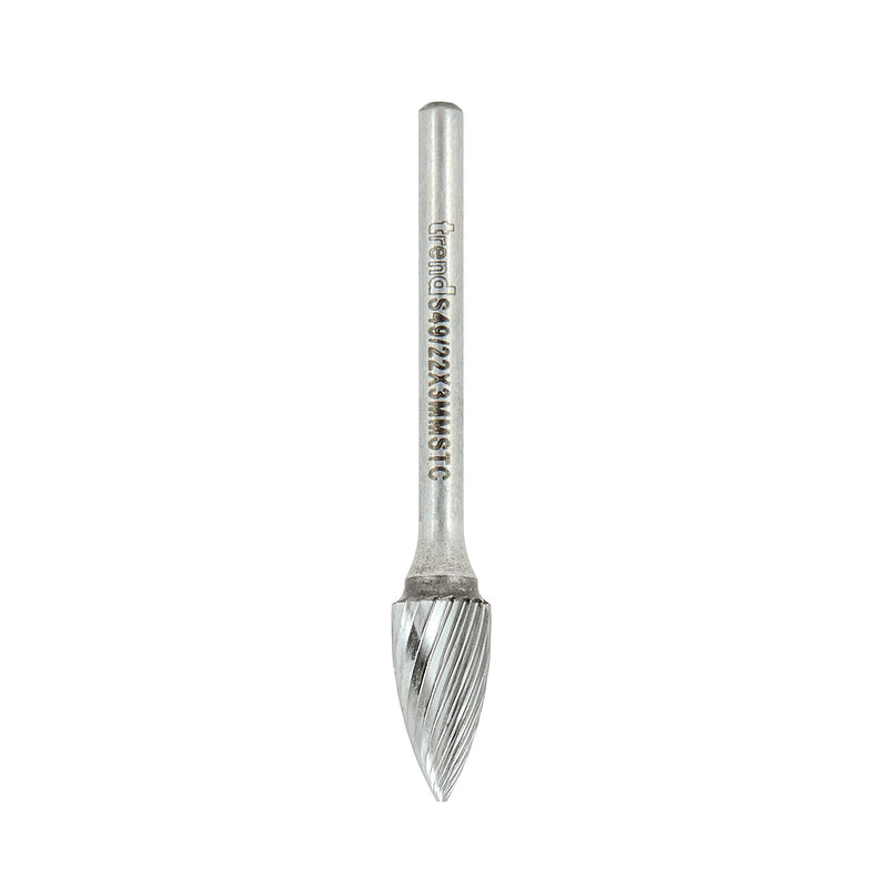 Trend Tools S49/22X3MMSTC Solid Carbide Burr
