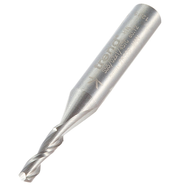 Trend Tools S55/02X1/4STC Spiral Up-Cut  3.2Mm Diameter