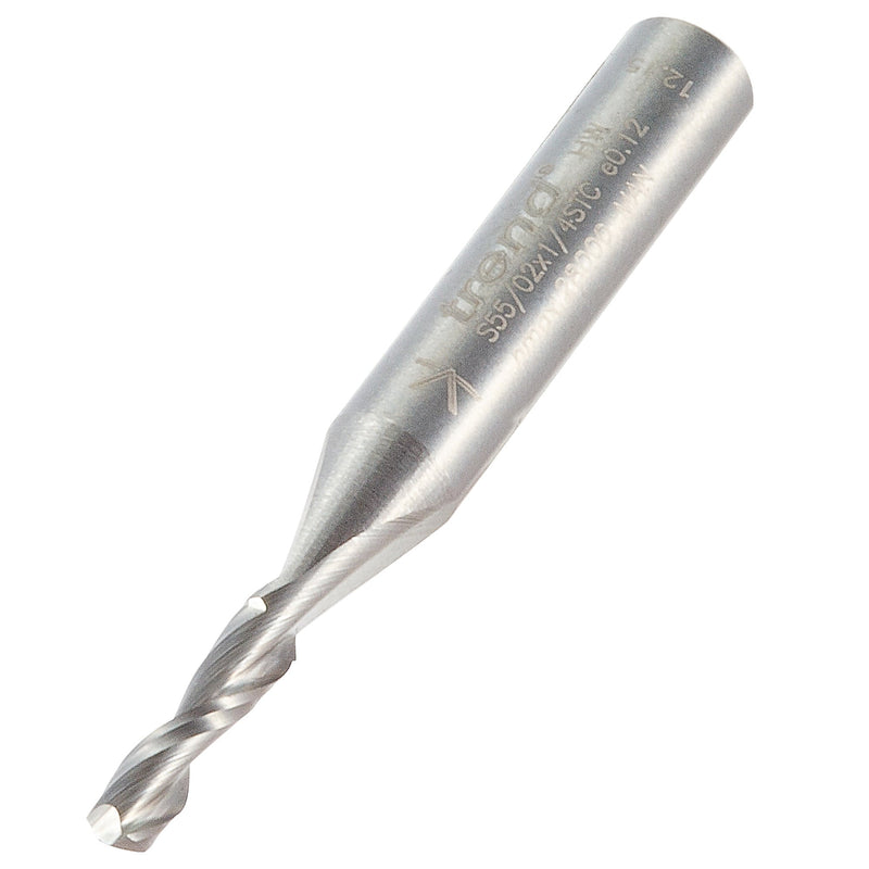 Trend Tools S55/02X1/4STC Spiral Up-Cut  3.2Mm Diameter