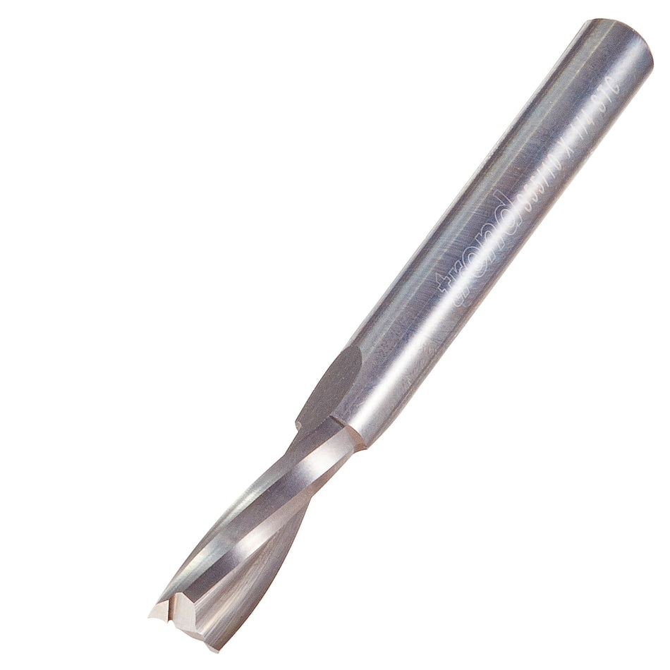 Trend Tools S55/10X1/4STC Aluminium Spiral Upcut Cutter 6.3Mm Diameter