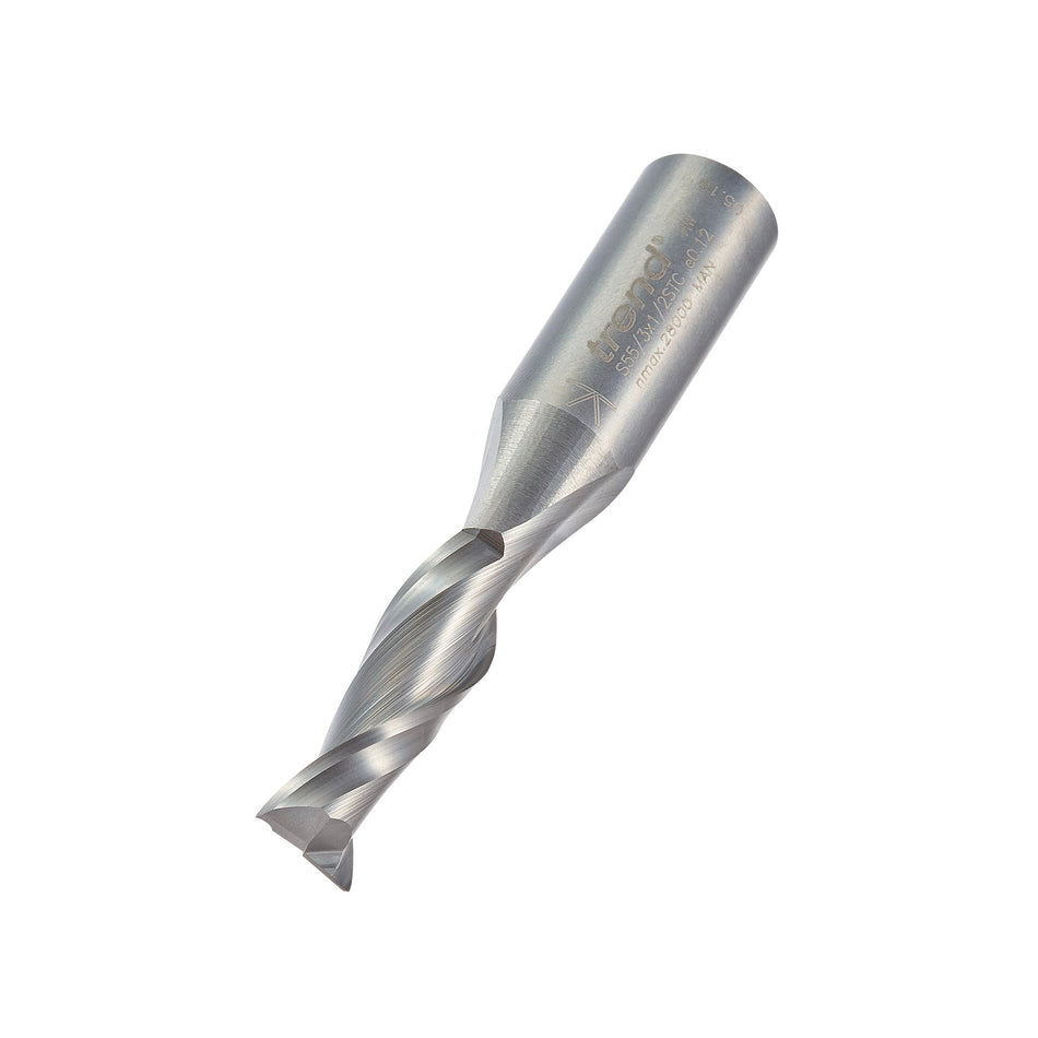 Trend Tools S55/3X1/2STC Spiral Up-Cut  9.5Mm Diameter