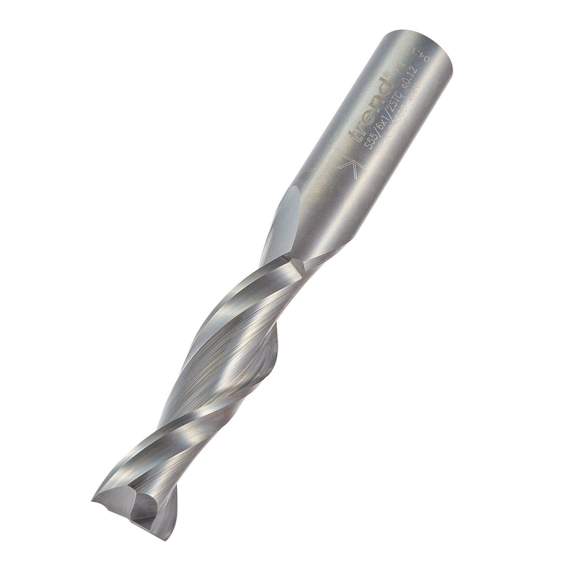 Trend Tools S55/6X1/2STC Spiral Up-Cut  12.7Mm Diameter