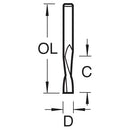 Trend Tools S58/5LHX3MMSTC Mini Spiral Down-Cut Cutter 3Mm Diameter