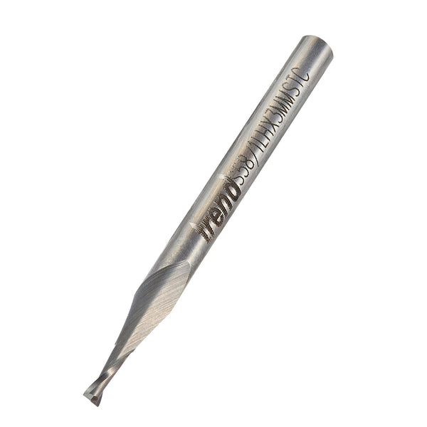 Trend Tools S58/1LHX3MMSTC Mini Spiral Down-Cut Cutter 1.5Mm Diameter
