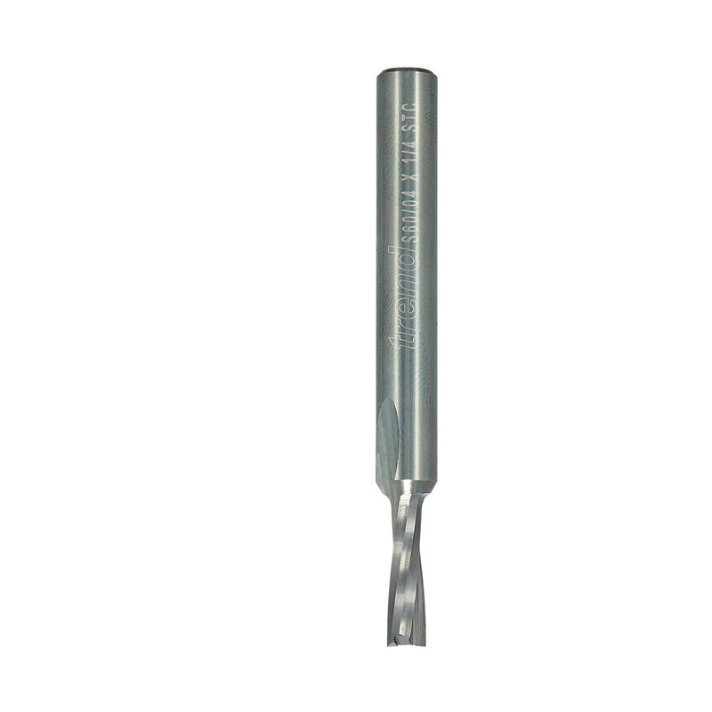 Trend Tools S60/04X1/4STC Acrylic Spiral Upcut Cutter 4Mm Diameter