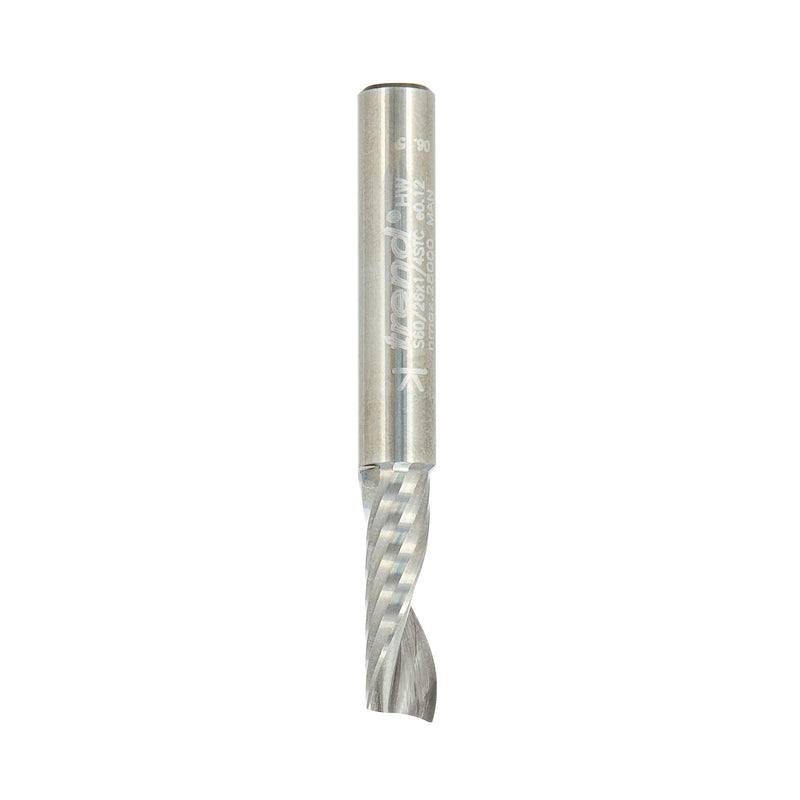 Trend Tools S60/26X1/4STC Plastic Single Flute Upcut Spiral 6.3X19Mm