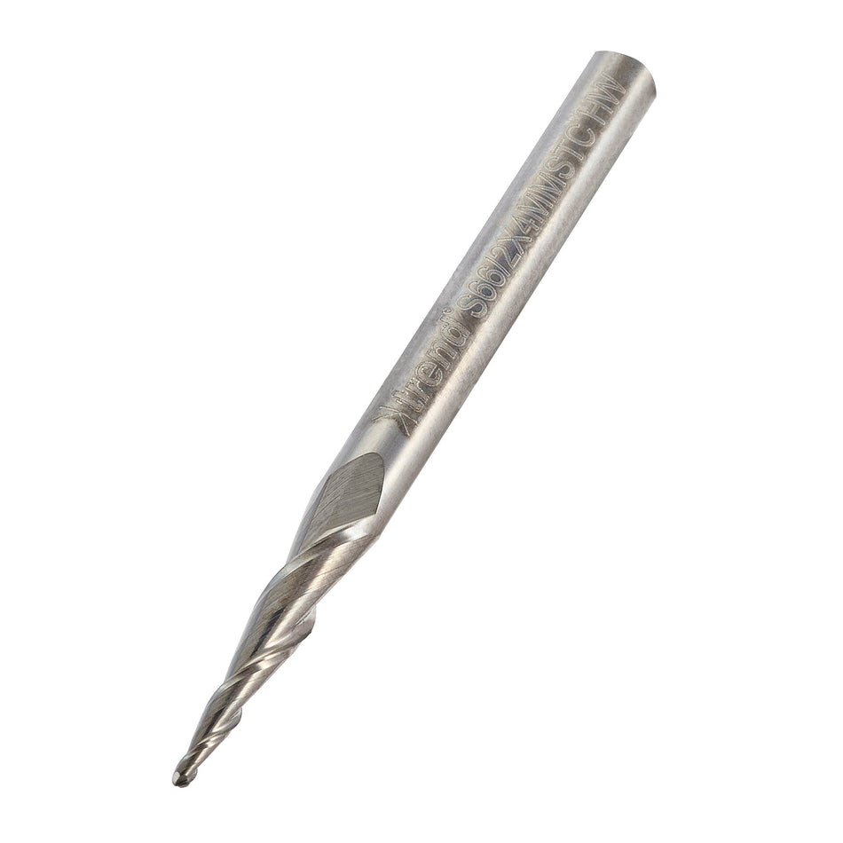 Trend Tools S66/2X4MMSTC Mini R0.5Mm Conical Radius Wood/Abs/Acrylic 4050C150