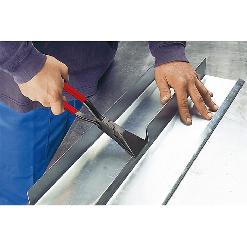 Bessey D33-60-P Seaming and clinching pliers straight (PVC-coated handle), BE301705