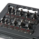 Trend Tools SET/SS8X1/4TC Trend 12 Piece 1/4In Shank Tct Router Cutter Set - Ideal Starter / Entry Level Set For Smaller 1/4In Collet Routers.