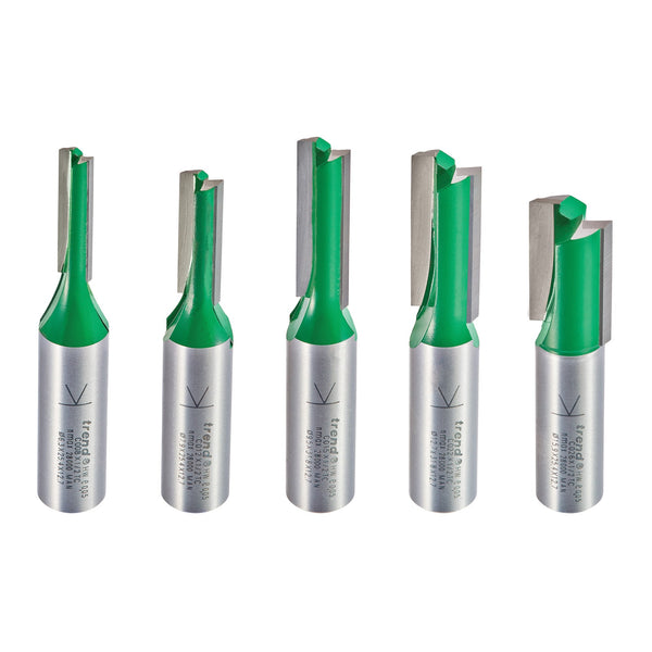 Trend Tools SET/MT1X1/2TC 5 Piece Mt/Jig Cutter Set Imperial