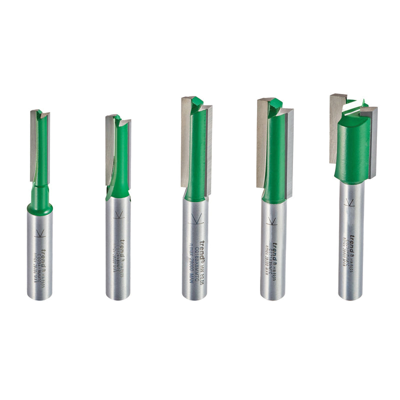 Trend Tools SET/MT2X8MMTC 5 Piece Mt/Jig Cutter Set Metric