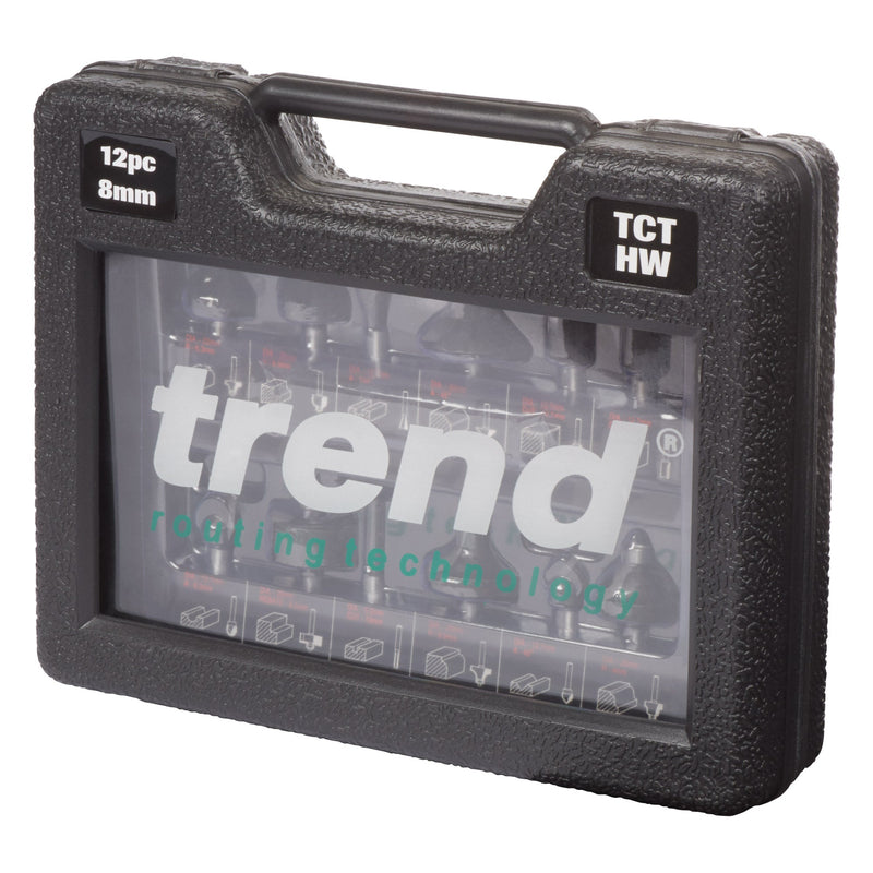 Trend Tools SET/SS8X8MMTC 12 Piece Starter Cutter Set