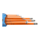 OX Hand Tools P322709 Pro Tamperproof Torx Key Long (9 Piece Set)