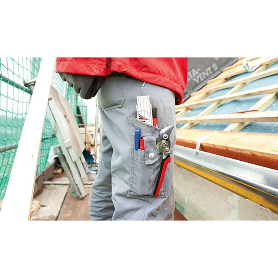 Bessey D15AL Shape and straight cutting snips, small and manoeuvrable, BE300322
