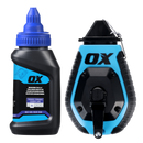 OX T630602 Trade 30m/100' ABS Chalk Reel w/ Grip Value Pack - Standard Bold Line / 6:1 Gear Ratio
