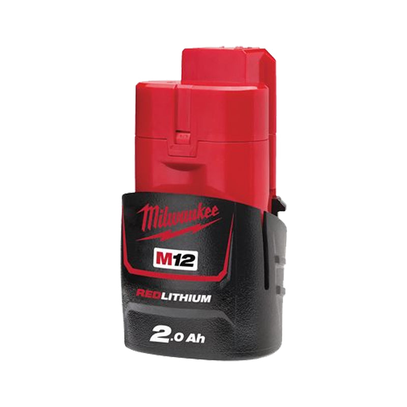 Milwaukee M12B2 2.0Ah Battery 12V REDLITHIUM