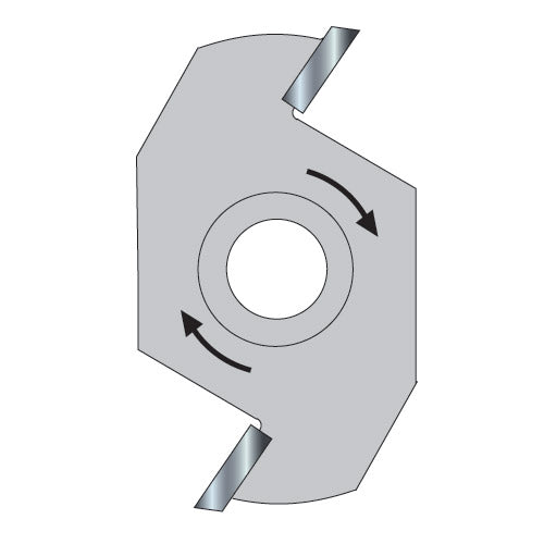 Trend Tools 34/33TC Slotter 8Mm Kerf 1/4 Bore
