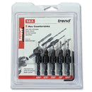 Trend Tools SNAP/CSTC/SET Trend Snappy 5 Piece Tct Countersink Set