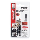 Trend Tools SNAP/CS/10 Trend Snappy Countersink With 1/8 (3.2Mm) Drill