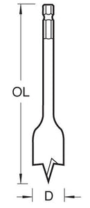 Trend Tools SNAP/FB/12 Trend Snappy Flat Bit 12Mm