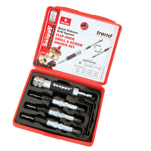 Trend Tools SNAP/FLIP/SET Trend Snappy Flip Driver Set 4 Piece