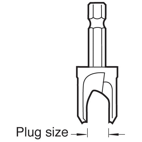 Trend Tools SNAP/PC/12 Trend Snappy 1/2 Inch Diameter Plug Cutter