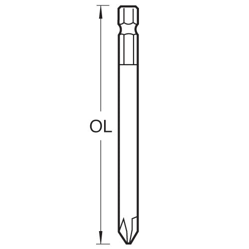 Trend Tools SNAP/PZ/2A Trend Snappy Pozi No 2 Bit 150Mm Ol