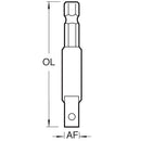 Trend Tools SNAP/SDA/3 Trend Snappy Square Drive 1/2X50Mm