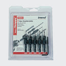 Trend Tools SNAP/CSTC/SET Trend Snappy 5 Piece Tct Countersink Set