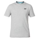OX W554705 Classic Crew Neck T-Shirt - (Grey Marl) - XL