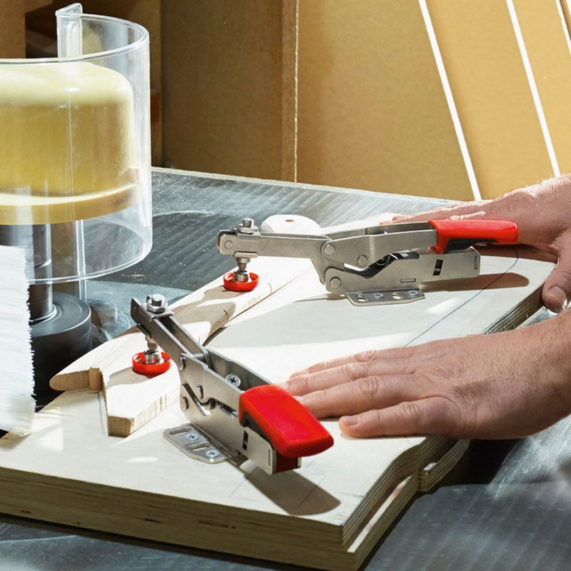 Bessey STC-HH50 Horizontal toggle clamp with open arm and horizontal base plate, BE102148