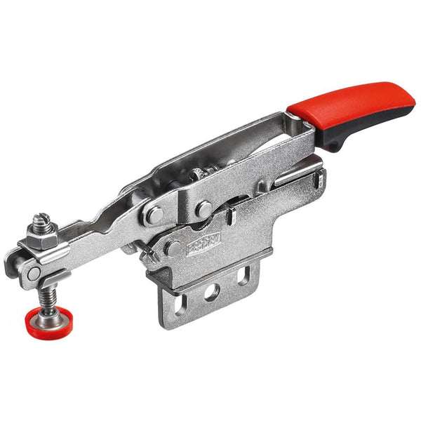 Bessey STC-HV20 Horizontal toggle clamp with open arm and vertical base plate, BE102172