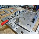 Bessey STC-HV20 Horizontal toggle clamp with open arm and vertical base plate, BE102172