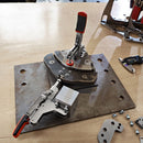 Bessey STC-VH20 Vertical toggle clamp with open arm and horizontal base plate, BE102268