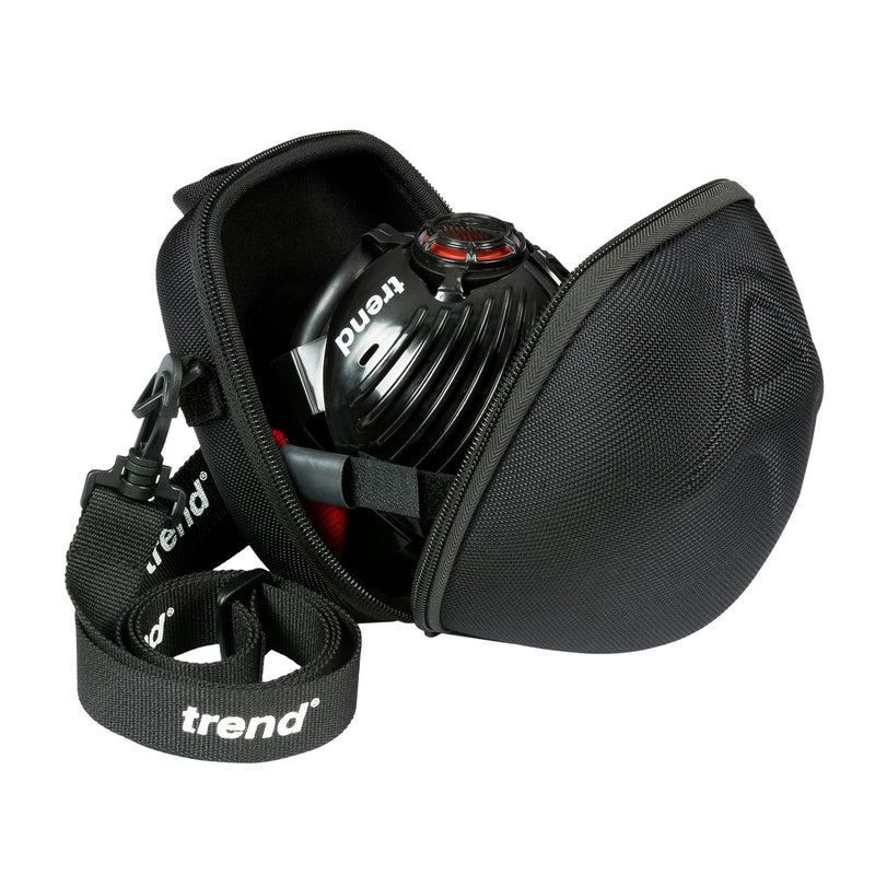 Trend Tools STEALTH/2 Air Stealth Respirator Mask Storage Case-Hard Shell Zip Up Case To Store Stealth Half Masks Safely When Not In Use.