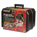 Trend Tools T12EK/EURO 2300W 12Mm Variable Speed Plunge Router 230V Eu