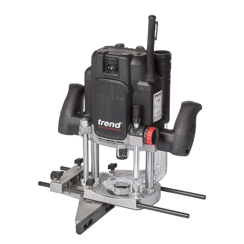 Trend Tools T12EK 2300W 1/2" Variable Speed Plunge Router 240V Uk & Ireland Only