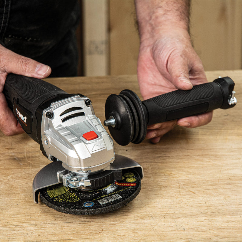 Trend Tools T18S/AG115B T18S 18V Brushless 115Mm Angle Grinder (Bare Tool) - Uk & Irl Sale Only