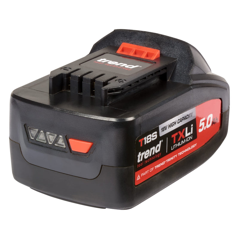 Trend Tools T18S/BA5A T18S 18V 5Ah Txli Battery - Uk & Irl Sale Only